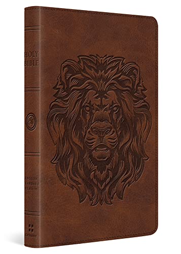 Thinline Bible ESV (TruTone, Brown, Royal Lion)