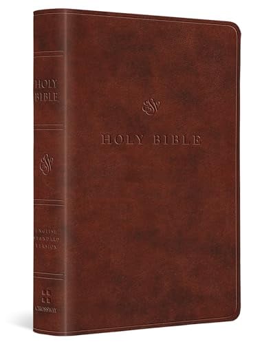 ESV, Value Large Print Compact Bible (TruTone, Chestnut)