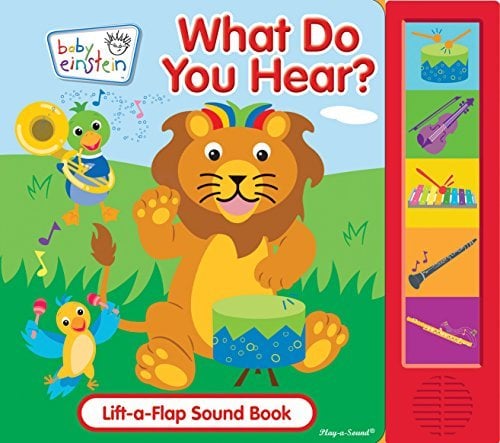 What Do Yu Hear? (Baby Einstein, Lift-a-Flap sound Book)