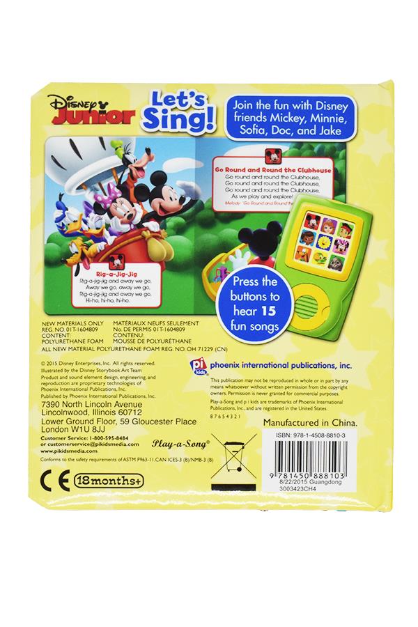 Disney Junior Songbook an