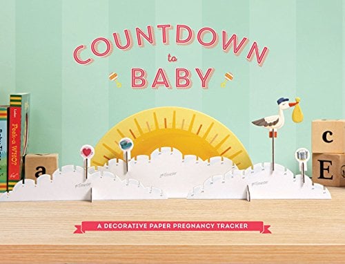 Compte à rebours avant bébé : un calendrier de grossesse décoratif en papier