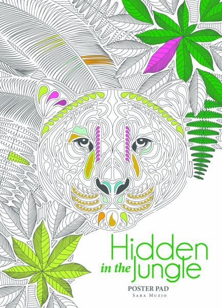 Hidden in the Jungle Poster Pad