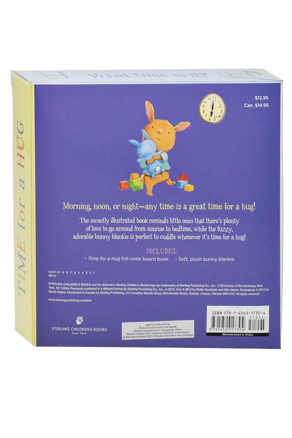Time for a Hug Book & Blankie Gift Set (Snuggle Time Stories)