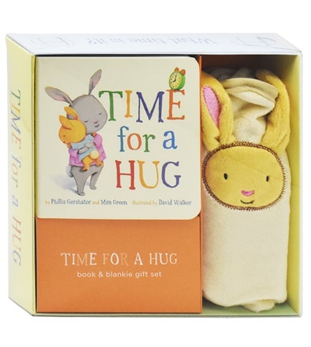 Time for a Hug Book & Blankie Gift Set (Snuggle Time Stories)