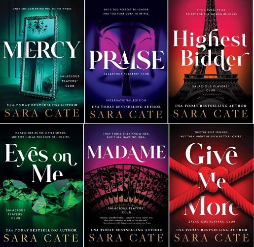 Salacious Players' Club 6 Book Set (Madame/Highest Bidder/Mercy/Give Me More/Eyes on Me/Praise)