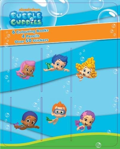 Bubble Guppies Mini Colouring Books and Pencil Set