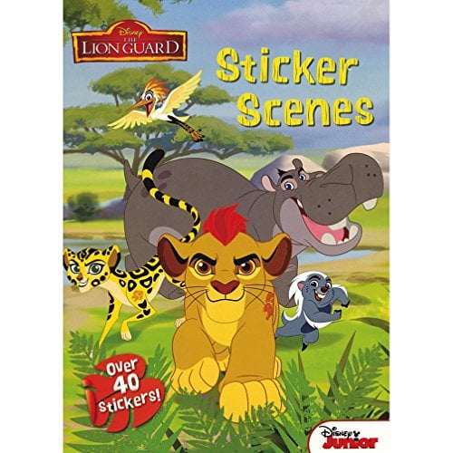 The Lion Guard Sticker Scenes (Disney Junior)