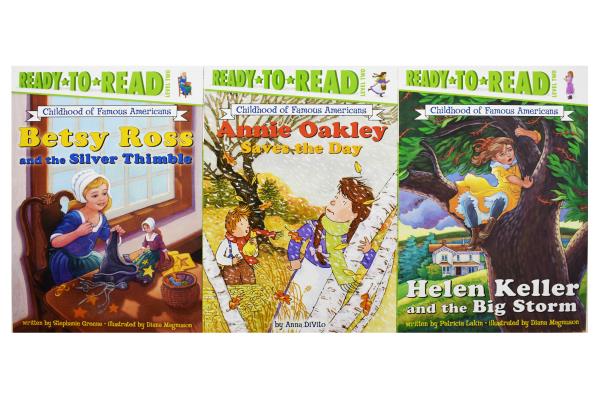 Betsy Ross and the Silver Thimble (Childhood of Famous Americans, Ready-To-Read, Level 2)