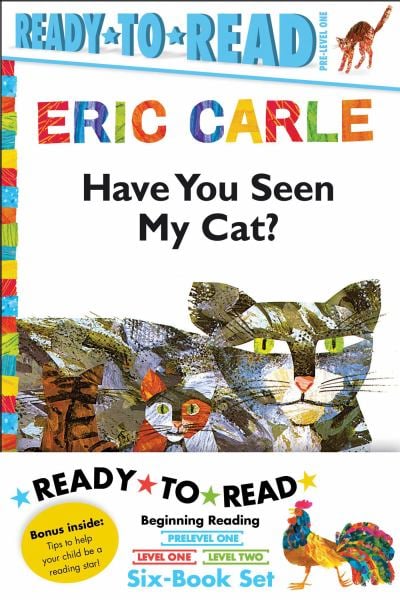 Eric Carle's, Ready-To-Read Six-Book Set (Ready-To-Read, Pre-Level One, Level One, Level Two)
