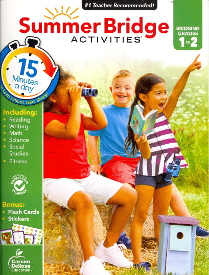 Summer Bridge Activities Workbook (Grades 1 to 2)