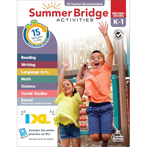Summer Bridge Activities Workbook (Grades K-1)