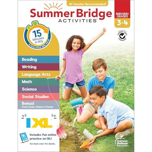 Summer Bridge Activities: Bridging Grades 3 to 4