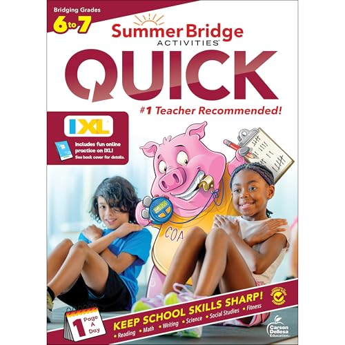 Summer Bridge Activities Quick: Bridging Grades 6 to 7