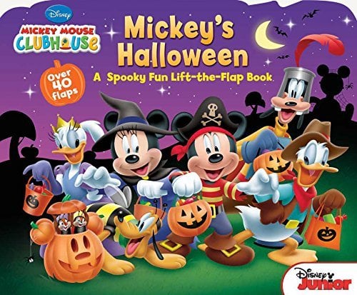 Mickey's Halloween: A Lift-the-Flap Book (Mickey Mouse Clubhouse)