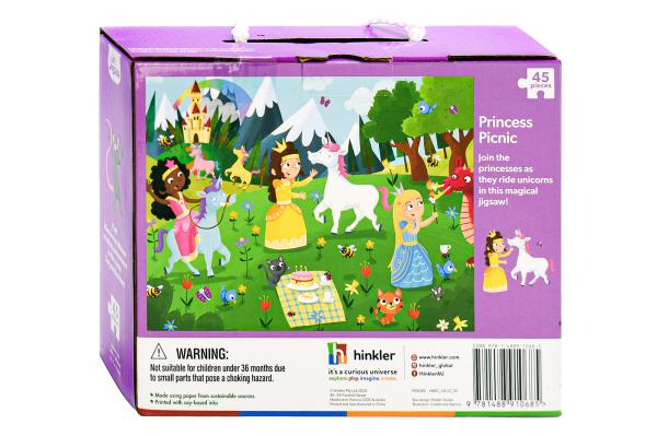 Princess Picnic 45 Piece Jigsaw Puzzle (Junior Jigsaw)