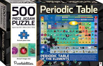 Periodic Table: 500 Piece Jigsaw Puzzle (Puzzlebilities)