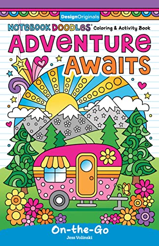 Adventure Awaits! Coloring and Activity Book (Notebook Doodles)