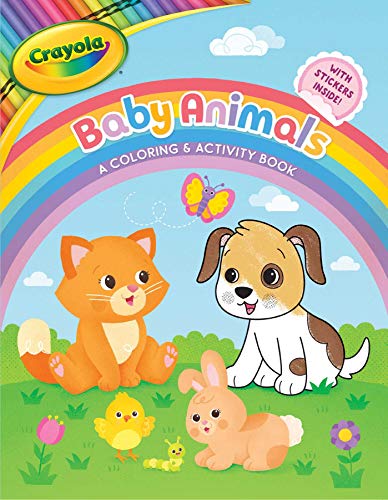 Baby Animals Coloring & Activity Book (Crayola)