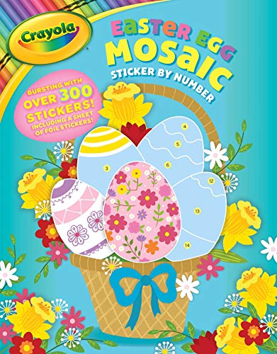 Easter Egg Mosaic Sticker by Number (Crayola)