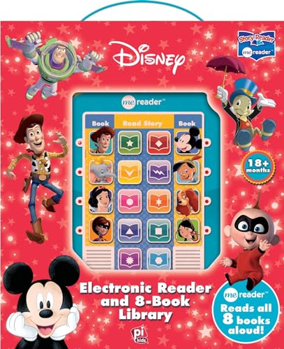 Disney Electronic Me Reader and 8 Book Library