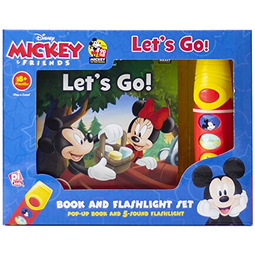 Let's Go! Book and Flashlight Set (Disney Mickey & Friends)