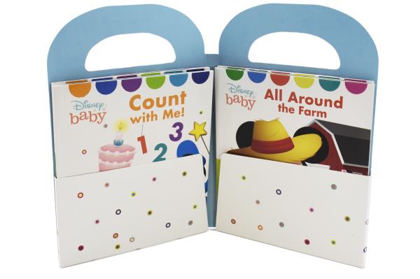 Let's Learn and Discover! 4 Pop-Up Books (Disney Baby)