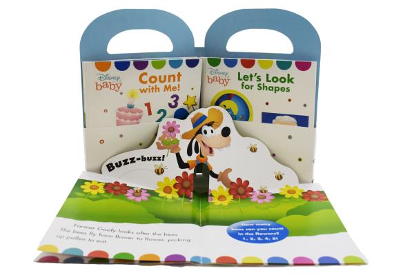 Let's Learn and Discover! 4 Pop-Up Books (Disney Baby)