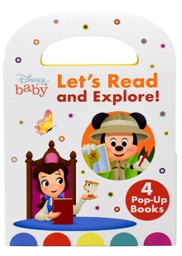 Let's Read and Explore! 4 Pop-Up Books (Disney Baby)
