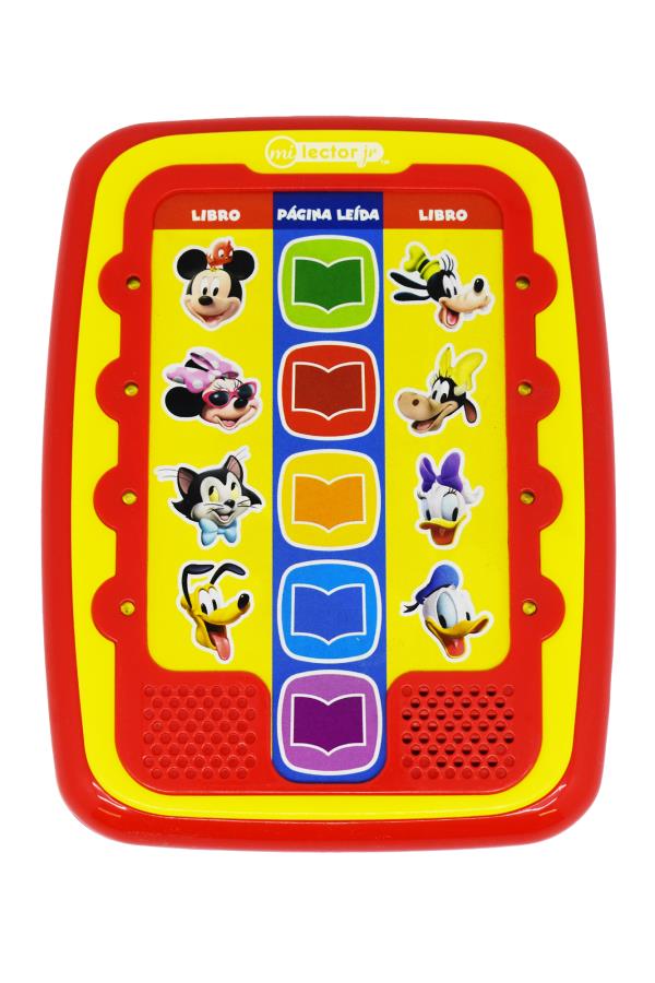 Disney Junior Mickey Lector Electronico Y Biblioteca de 8 Libros