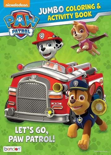 Paw Patrol 2-Book Colouring Set (Let's Go, Paw Patrol!/Best Pup Pals)