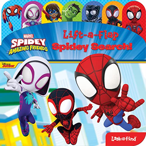 Spidey Search! Lift-A-Flap Look and Find (Marvel Spidey and His Amazing Friends)