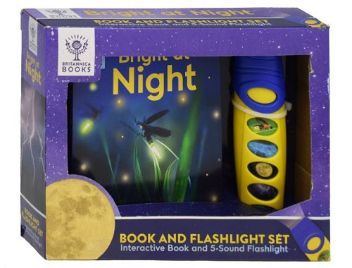 Bright at Night Book and Flashlight Set (Britannica Books)