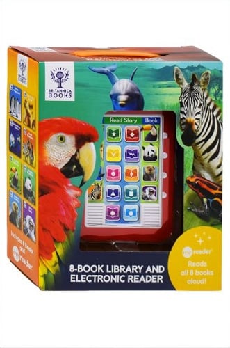 8-Book Library and Electronic Reader (Britannica Books)