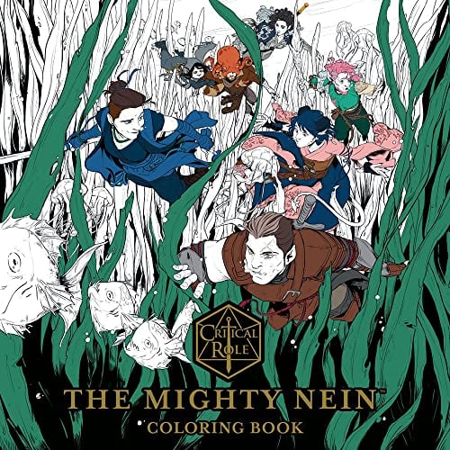 The Mighty Nein Coloring Book (Critical Role)