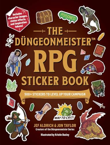 The Düngeonmeister RPG Sticker Book: 500+ Stickers to Level Up Your Campaign
