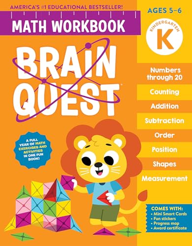 Brain Quest Math Workbook (Kindergarten)