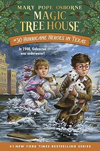 Les héros de l'ouragan au Texas (La cabane magique, Tome 30)