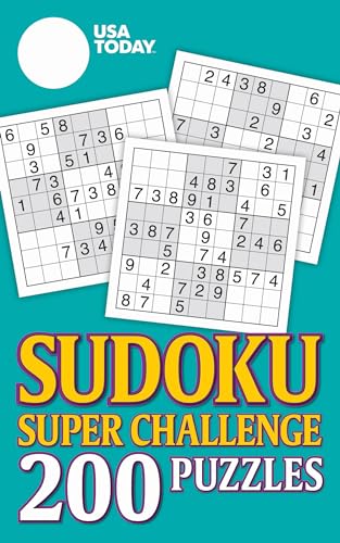 USA Today Sudoku Super Challenge: 200 Puzzles