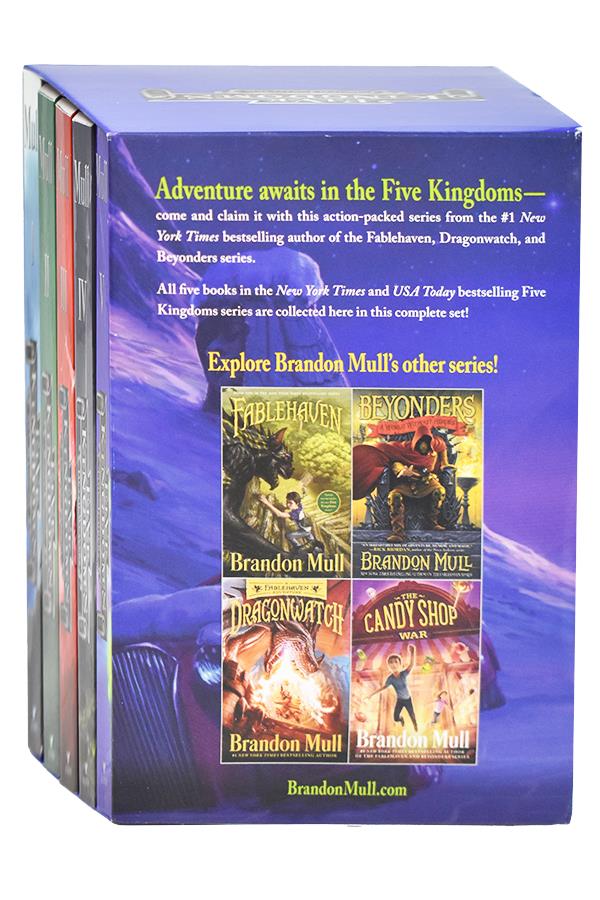 Five Kingdoms Complete Collection (Sky Raiders/Rogue Knight/Crystal Keepers/Death Weavers/Time Jumpers)