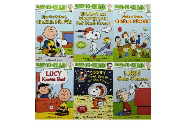 Peanuts 6 Book Set! (Read