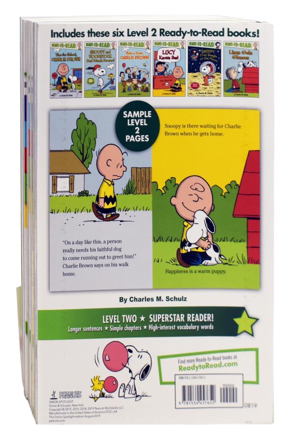Peanuts 6 Book Set! (Read