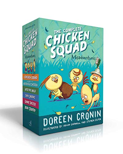 The Complete Chicken Squad Misadventures (The Chicken Squad/The Case of the Weird Blue Chicken/Into the Wild/Dark Shadows/Gimme Shelter/Bear Country)