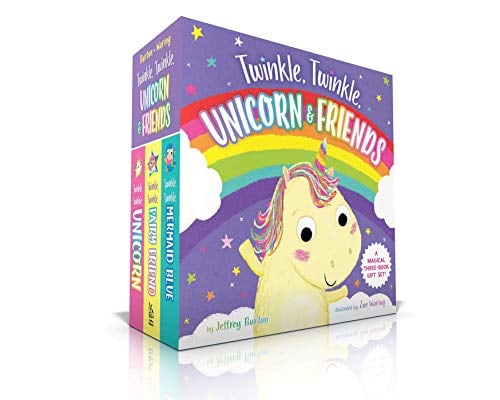 Twinkle, Twinkle, Unicorn & Friends 3-Book Set (Twinkle, Twinkle, Mermaid Blue/Twinkle, Twinkle, Fairy Friend/Twinkle, Twinkle, Unicorn)