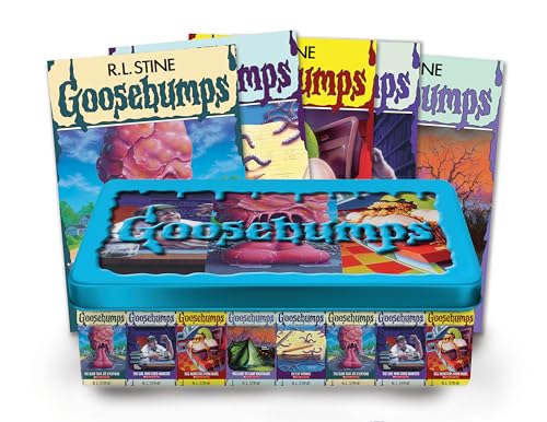 Goosebumps Retro Terror Set (Welcome to Camp Nightmare/Egg Monsters From Mars/Go Eat Worms!/The Girl Who Cried Monster/The Blob That Ate Everything)