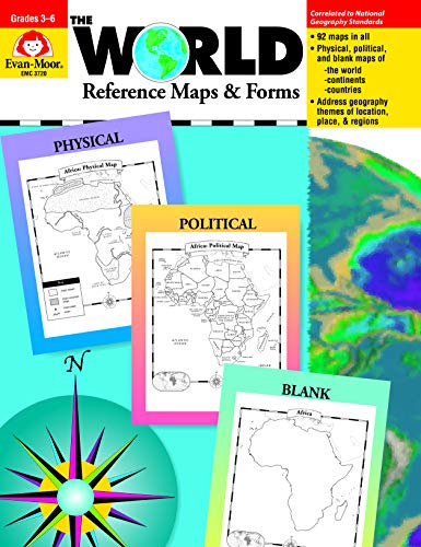 The World Reference Maps & Forms Book (Grades 3 - 6)