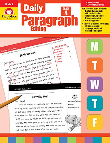 Evan-Moor Daily Paragraph Editing (Grade 4)