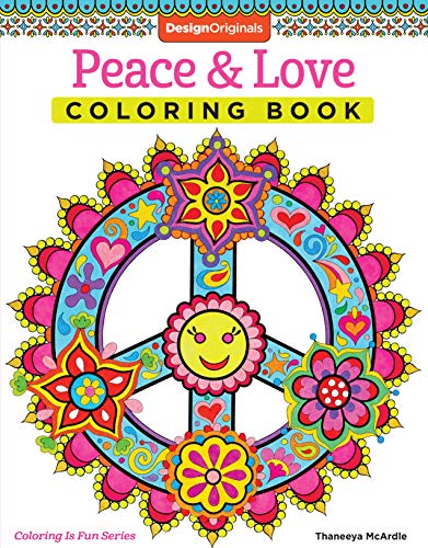 Peace & Love Coloring Book (Coloring is Fun Series)