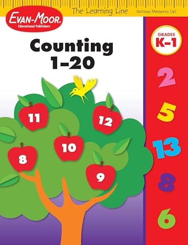 Counting 1-20 (The Learning Line, Grades K-1)