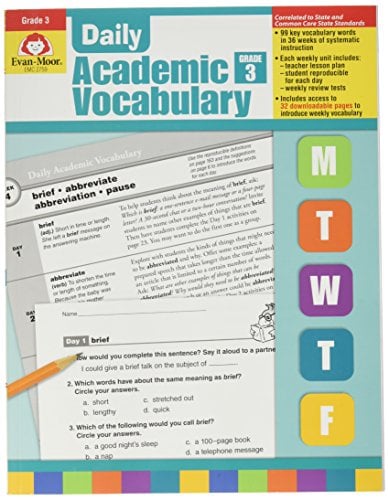 Daily Academic Vocabulary (Grade 3)