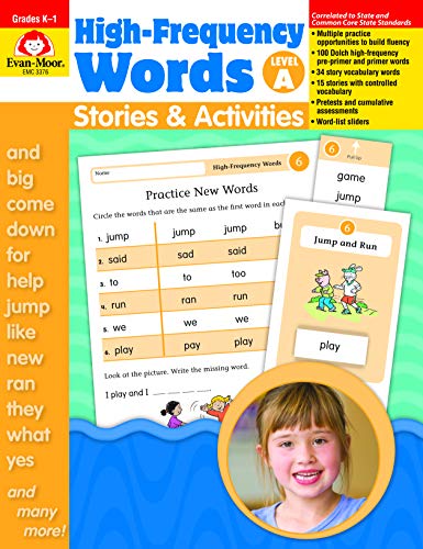 High-Frequency Words: Stories and Activities, Level A (Grades K-1)